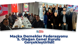 Maçka Dernekler Federasyonu 5. Olağan Genel Kurulu Gerçekleştirildi!