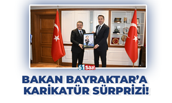 Bakan Bayraktar’a karikatür sürprizi!