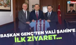 Başkan Genç'ten Vali Şahin'e ilk ziyaret...