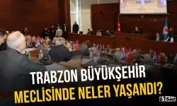 Trabzon Büyükşehir meclisinde neler yaşandı?