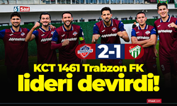 1461 Trabzon FK, lideri devirdi! Üst üste 8 maç
