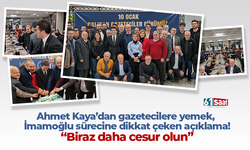 Ahmet Kaya’dan basına ve İmamoğlu sürecine dikkat çeken mesaj! "Biraz daha cesur olun"