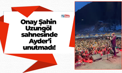 Onay Şahin  Uzungöl  sahnesinde  Ayder’i  unutmadı!