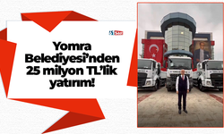 Yomra Belediyesi’nden 25 milyon TL’lik yatırım!