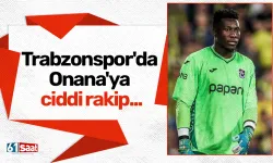 Trabzonspor'da Onana'ya ciddi rakip...