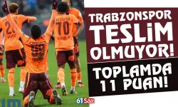 Bu Trabzonspor kolay pes etmiyor! Az değil, 11 puan...