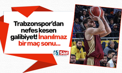 Trabzonspor’dan nefes kesen galibiyet! İnanılmaz bir maç sonu…