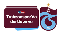 Trabzonspor'da dörtlü zirve