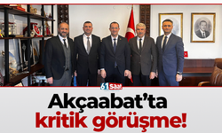 Akçaabat’ta kritik görüşme!