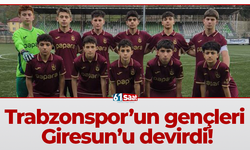 Trabzonspor’un gençleri Giresun’u devirdi!