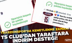 Trabzonspor’da Kenetlenme Zamanı: TS Club’tan Taraftara İndirim Desteği
