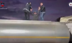 Atık tankerinde  32 kaçak göçmen yakalandı