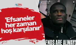 Belçika ekibinde Onuachu paylaşımı: 'Efsaneler her zaman hoş karşılanır'