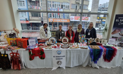 Trabzon'da el sanatları çarşısı, kadın girişimciliği istihdamı programına katıldı!