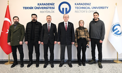 Trabzon Makine Mühendisleri Odası Yönetiminden KTÜ Rektörüne nezaket ziyareti