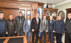 Defterdar Yaşar'dan TESOB'a ziyaret