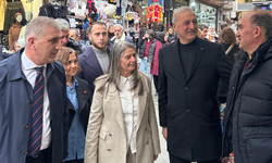 CHP Ortahisar İlçe Başkanlığı ev sahipliğinde Kemeraltı’nda esnaf ziyareti...