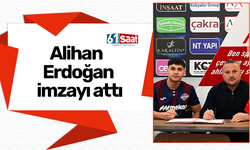 Alihan Erdoğan imzayı attı