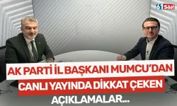 AK Parti Trabzon İl Başkanı Sezgin Mumcu'dan canlı yayında dikkat çeken açıklamalar!