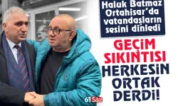 Başkan Batmaz: Trabzon'da herkesin ortak derdi, geçim sıkıntısı...