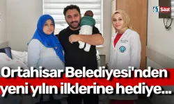 Ortahisar Belediyesi'nden yeni yılın ilklerine hediye...