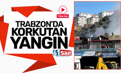 Trabzon'da korkutan yangın!