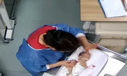 Hemşire şiddetiyle engelli kaldı! Görüntüler  yürekleri parçaladı