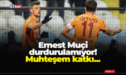 Ernest Muçi durdurulamıyor! Muhteşem katkı...