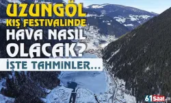 Uzungöl Kış Festivali’nde hava nasıl olacak?