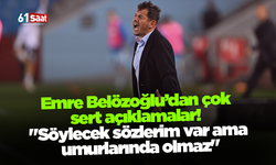 Emre Belözoğlu'dan çok sert açıklamalar! "Söylecek sözlerim var ama umurlarında olmaz"