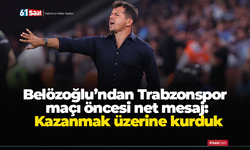Belözoğlu’ndan Trabzonspor maçı öncesi net mesaj: Kazanmak üzerine kurduk