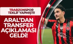 Trabzonspor'un teklifi sonrası Aral Şimşir'den açıklama! 'Gurur duyuyorum'