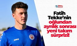 Fatih Tekke’nin oğlundan ayrılık sonrası yeni takım sürprizi!