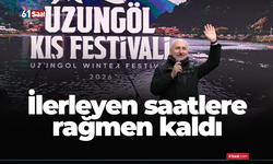 İlerleyen saatlere kadar kaldı...