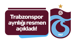 Trabzonspor ayrılığı resmen açıkladı!