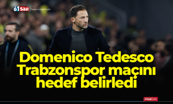 Tedesco Trabzonspor maçını hedef belirledi