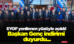 EYOF yenilenen yüzüyle açıldı! Başkan Genç indirimi duyurdu...