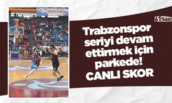 Trabzonspor seriyi devam ettirmek için parkede!