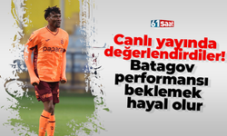 Canlı yayında değerlendirdiler! Batagov performansı beklemek hayal olur