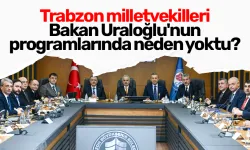 Trabzon milletvekilleri Bakan Uraloğlu'nun programlarında neden yoktu?
