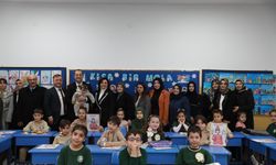 Başkan Ekim öğrencilerin karne heyecanına ortak oldu