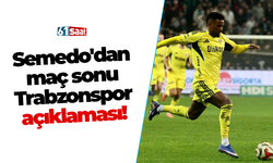 Semedo'dan maç sonu Trabzonspor açıklaması!