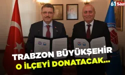 Trabzon Büyükşehir, o ilçeyi parklarla donatacak!