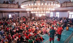 Trabzon'da camiler çocuklarla şenlendi!