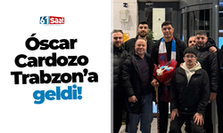 Óscar Cardozo Trabzon’a geldi!