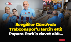 Sevgililer Günü'nde Trabzonspor'u tercih etti! Papara Park'a davet aldı...