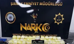 Şırnak'ta ele geçirildi!  Tam 142 kilo!