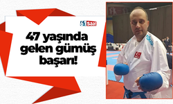 47 yaşında gelen gümüş başarı!