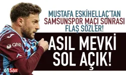 Mustafa Eskihallaç, orta sahada oynaması ile ilgili konuştu...