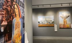 Trabzon'da Filistin temalı dijital fotomontaj sergisi açıldı